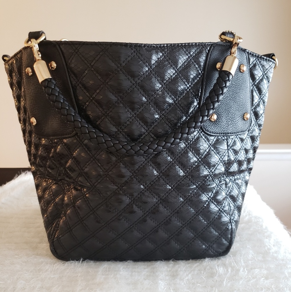 Big Buddha Black Purse